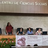 IFRN participa do XII Seminário Paulo Freire e X Encontro de Cátedras e Grupos Paulo Freire - Professora falando
