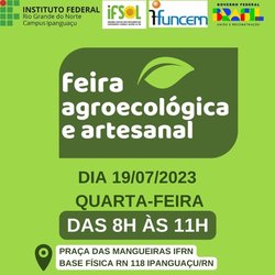 Divulgação Feira Agroecológica 19/07/23 - Capa