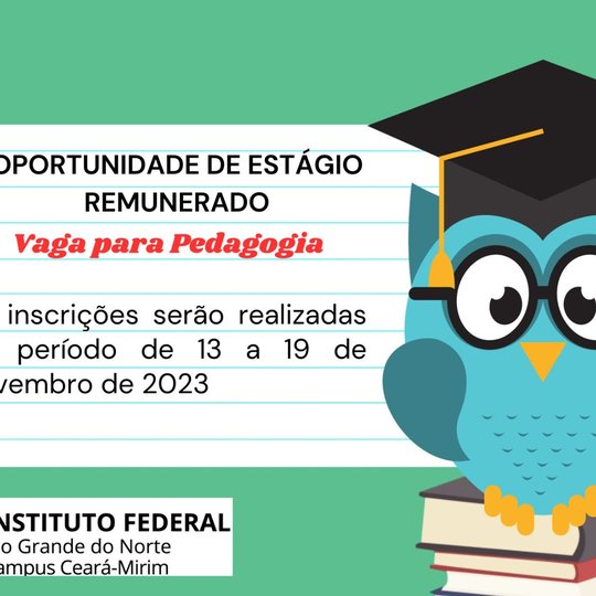 Capa Estágio Pedagogia