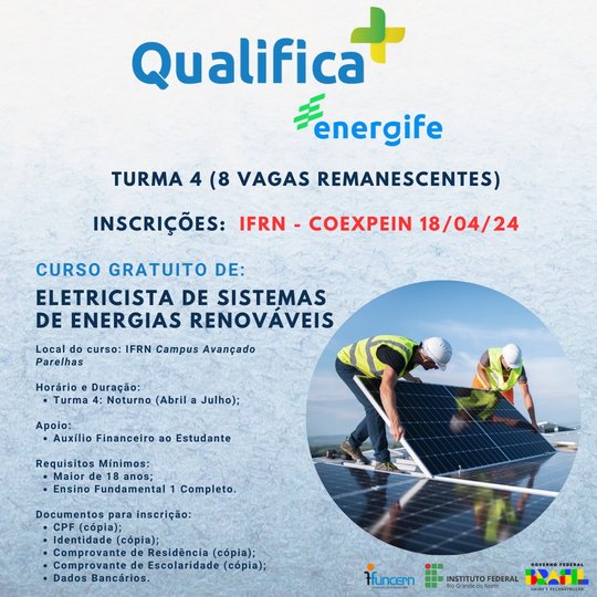 Energife Vagas Remanescentes