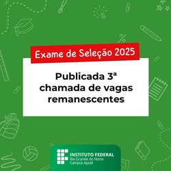 Vagas remanescentes
