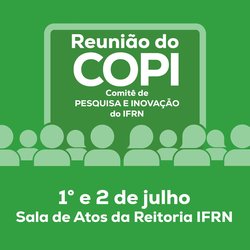 Reunião Copi - 1° e 2 de julho 2025