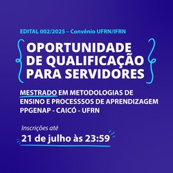 Divulgação Edital 002/2025