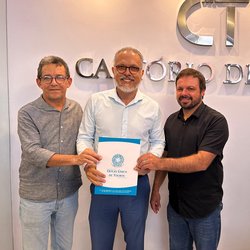 Assinatura doação de terrenos para o Campus Touros