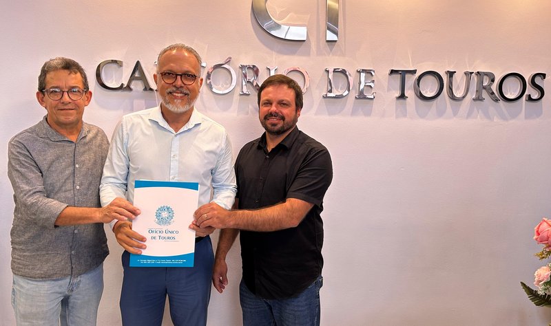 Da esquerda para a direita: Mário Júnior, José Arnóbio e Pedro Ferreira. Foto: Luciano Vagno.