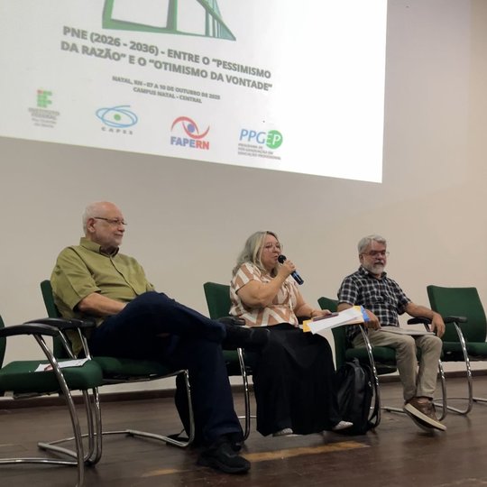 Conferência de Abertura. Foto: Luciano Vagno.