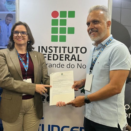 Assinatura do Termo de Execução Descentralizada (TED) entre o IFRN e o Ministério da Pesca e Aquicultura (MPA)