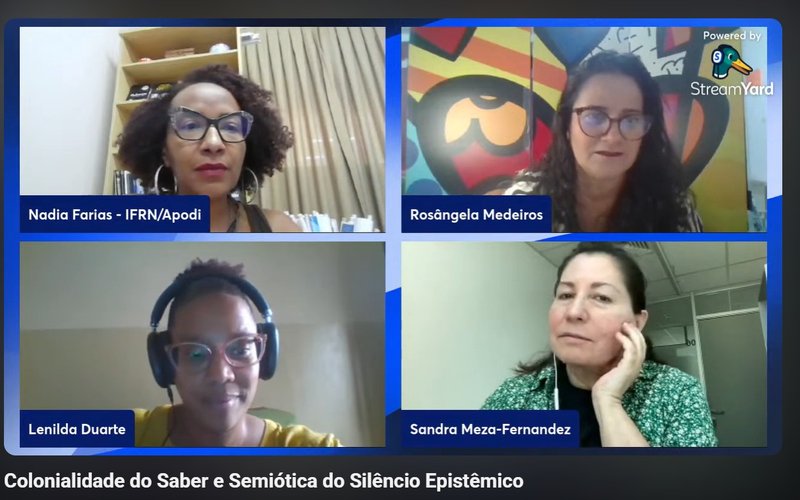 Mesa Redonda Internacional: Colonialidade do Saber e Semiótica do Silêncio Epistêmico