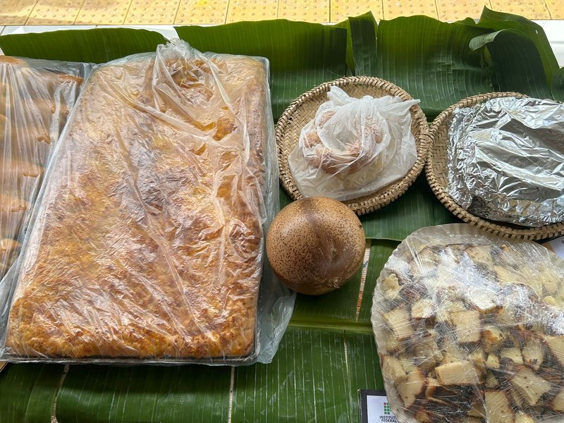 Foto: Pratos regionais no FLIG.