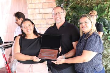 Entrega de homenagem de reconhecimento - 2025