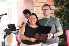 Entrega de homenagem de reconhecimento - 2025