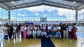 Cerimônia de assinatura de ordem de serviço do Campus Touros do IFRN