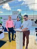 Cerimônia de assinatura de ordem de serviço do Campus Touros do IFRN