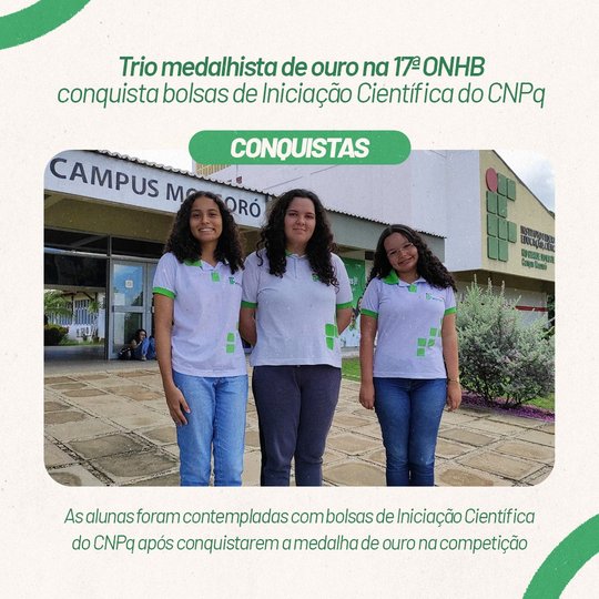 Post - Trio de Medalhistas