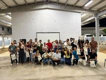 Na imagem, equipe do Campus Umarizal com os estudantes do curso