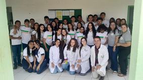 Projeto de extensão Pequenos Ciêntistas: Participação na Escola Municipal Francisco Targino