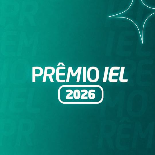 Prêmio IEL 2026 - Capa