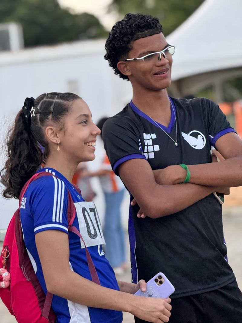 Alunos participando dos Jogos Intercampi Estudantis 2026