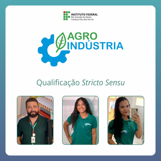 aprovações concluintes agorindústria para mestrado e doutorado