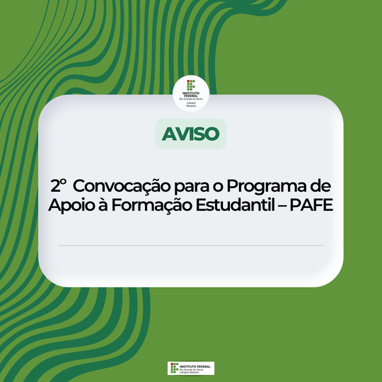 arte de aviso (2º