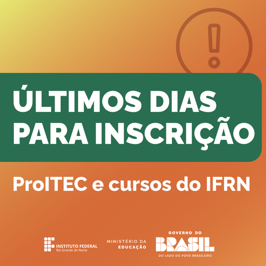 ProITEC e cursos do IFRN