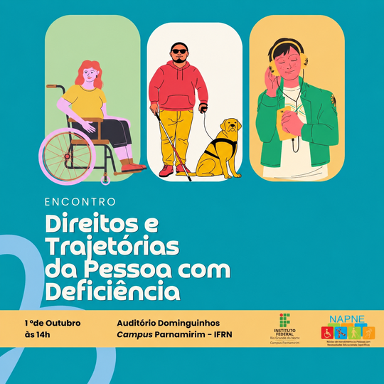 Encontro: Direitos e trajetórias da pessoa com deficiência