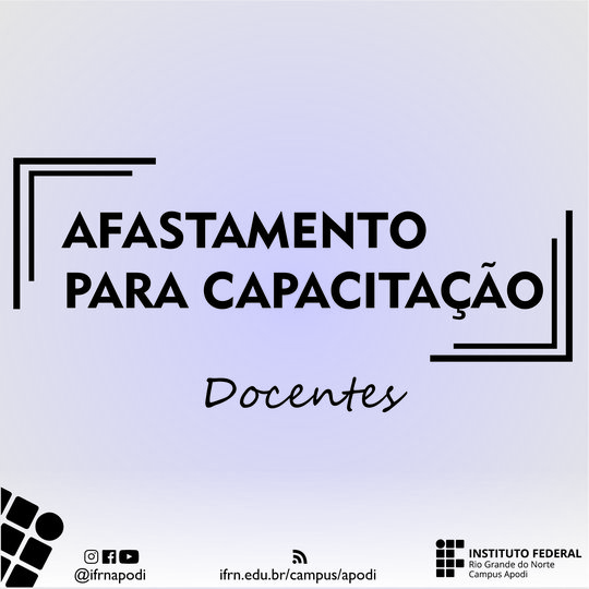 capacitação docente