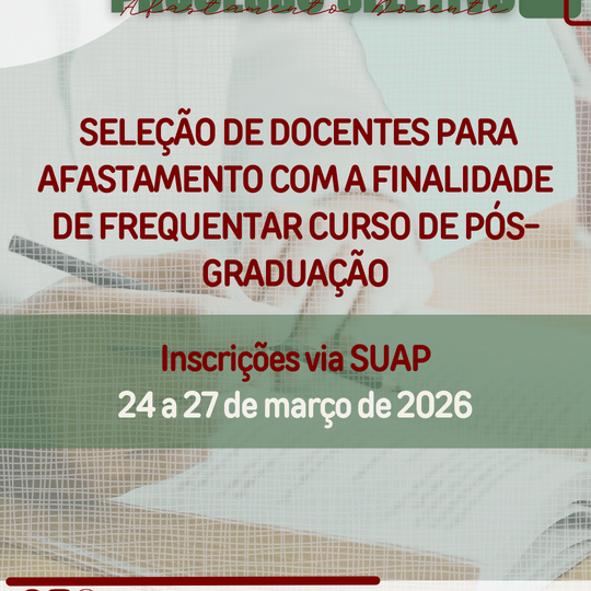 afastamento docente