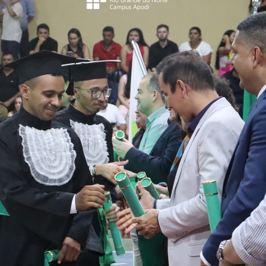 Solenidade de Formatura dos concluintes dos cursos técnicos acontece em 04 de fevereiro