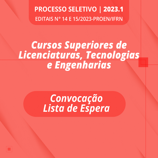 Graduação via Enem 2023 - Vagas Remanescentes