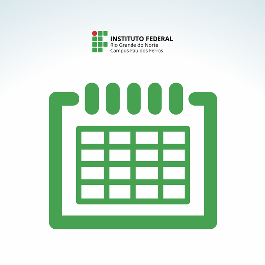 Calendário de reposição de aulas