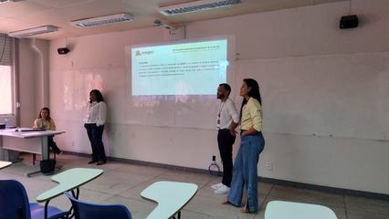 Estudantes do Campus São Gonçalo apresentam artigo no Enegep 2025 - 2