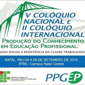 V Colóquio Nacional e II Colóquio Internacional