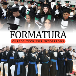 formatura cursos técnicos ano letivo 2024