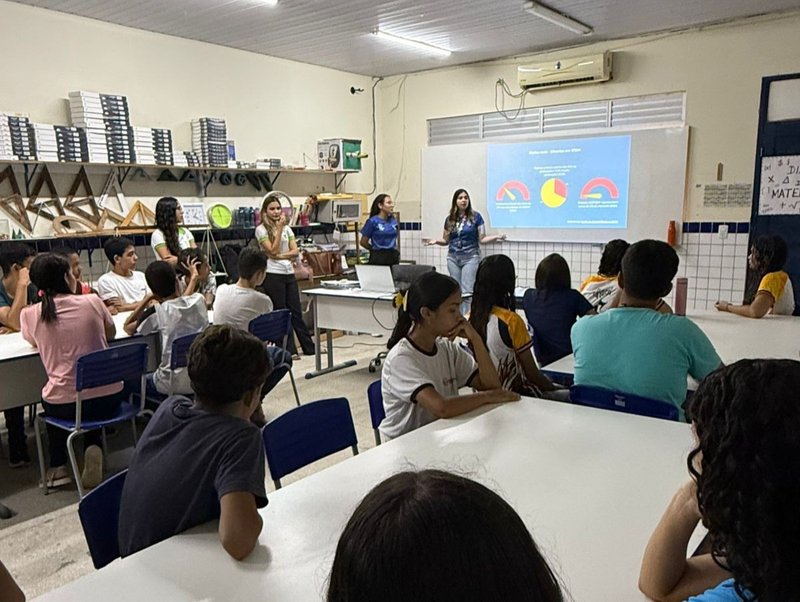 Alunos em ação no projeto SirenSTEAM: iniciativa será ampliada para levar ciência e tecnologia a escolas de Macaíba