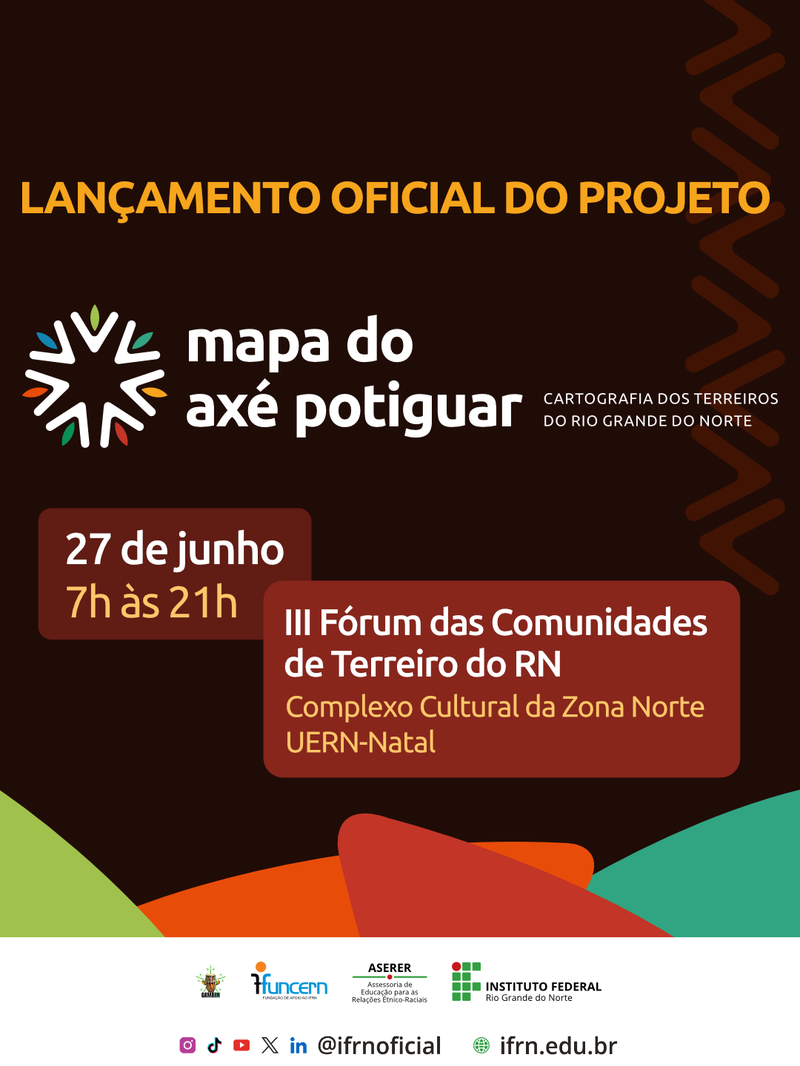 Peça gráfica: Haline Medeiros.