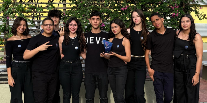 Estudantes do Projeto Miradas - Fonte: Acervo Pessoal