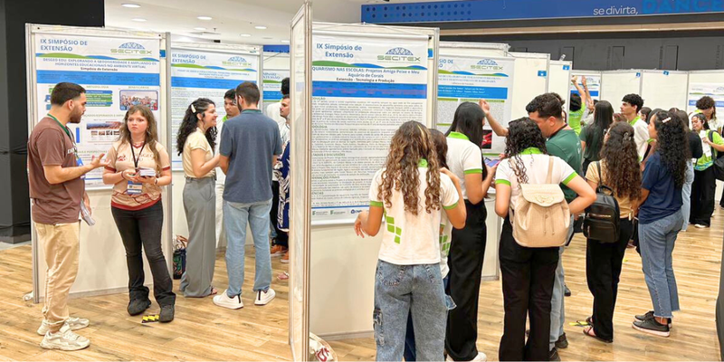 Exposições em banners ocorreu no Partage Norte Shopping - Foto: Cecília Melo
