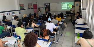 Estudantes durante atividades no IFRN - Foto: cedida