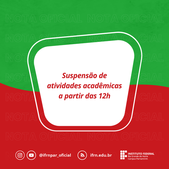 nota oficial