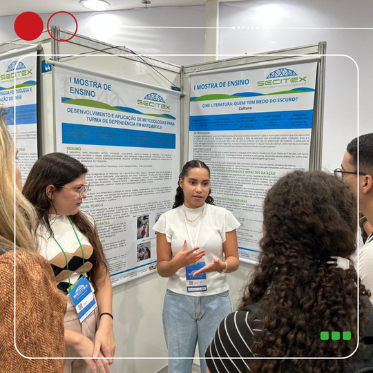 notícia exposições de trabalho secitex 2025