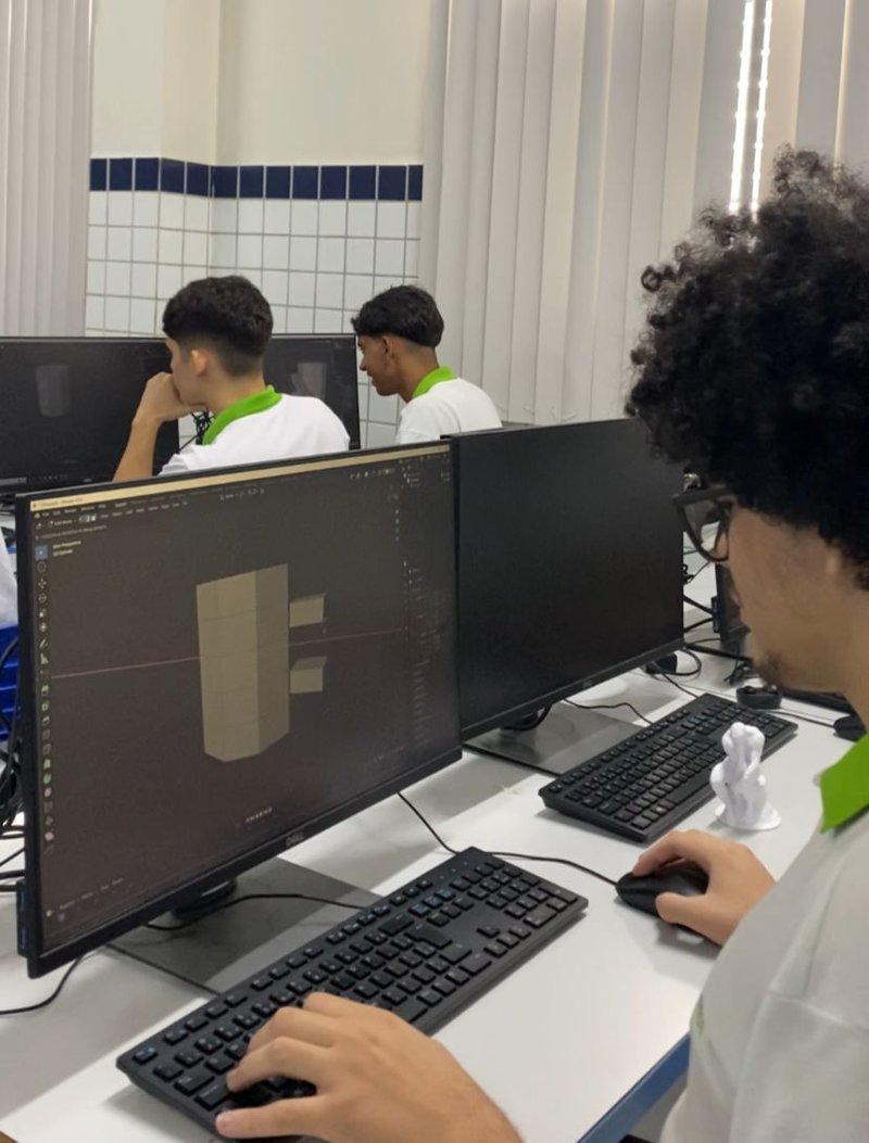foto: Campus Canguaretama, oficina 3D