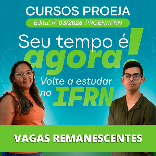 Vagas Remanescentes - PROEJA (JC)