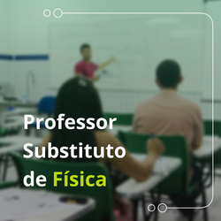 Quadro Professor Substituto de Física