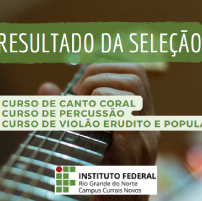resultado seleção música