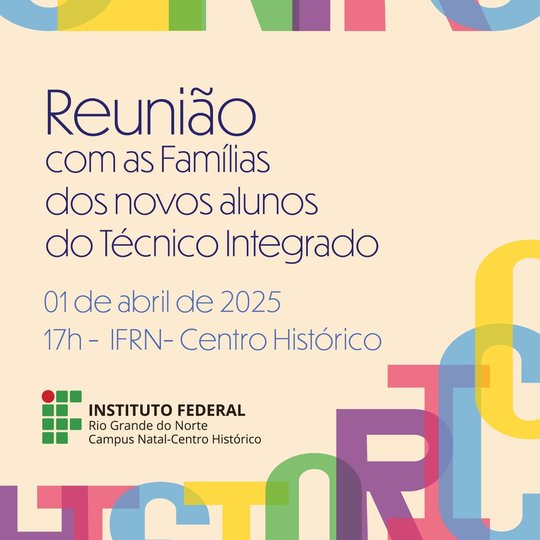 reunião novos alunos