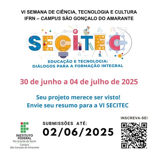 Secitec 2025 SGA - submissões