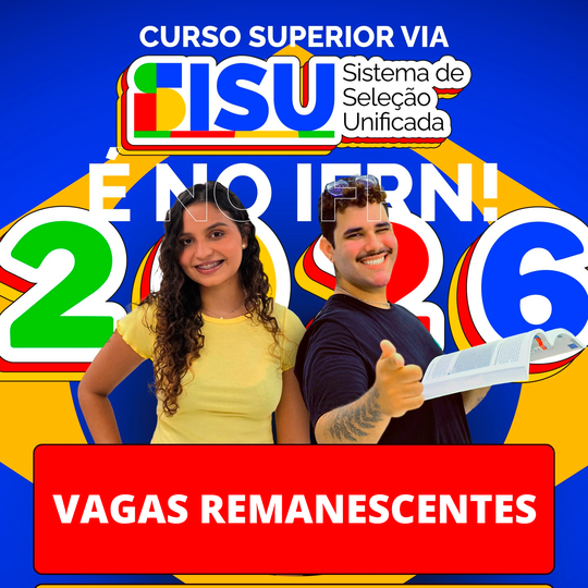 Vagas Remanescentes - SISU 2026 (JC)