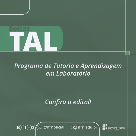 Bolsas TAL - Imagem padrão para notícia