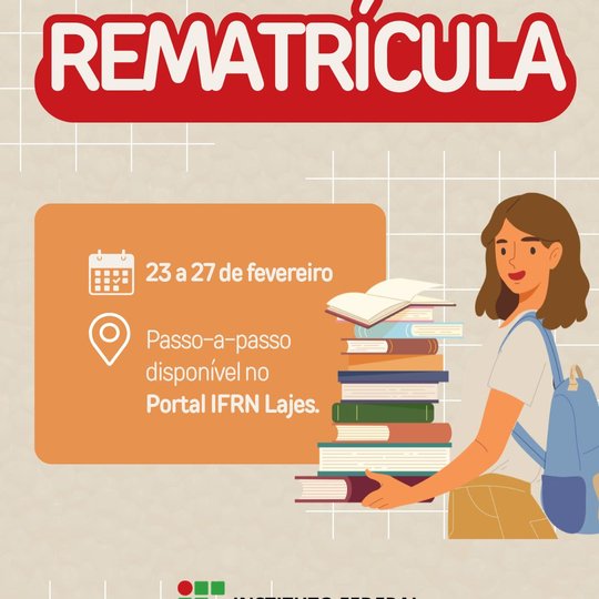 Rematrícula 2026 - Campus Lajes